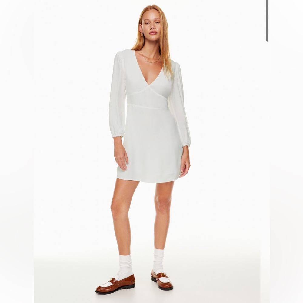 ARITZIA Sunday Best Grayson Dress‎ Light Birch White Cream Size 2 NWT